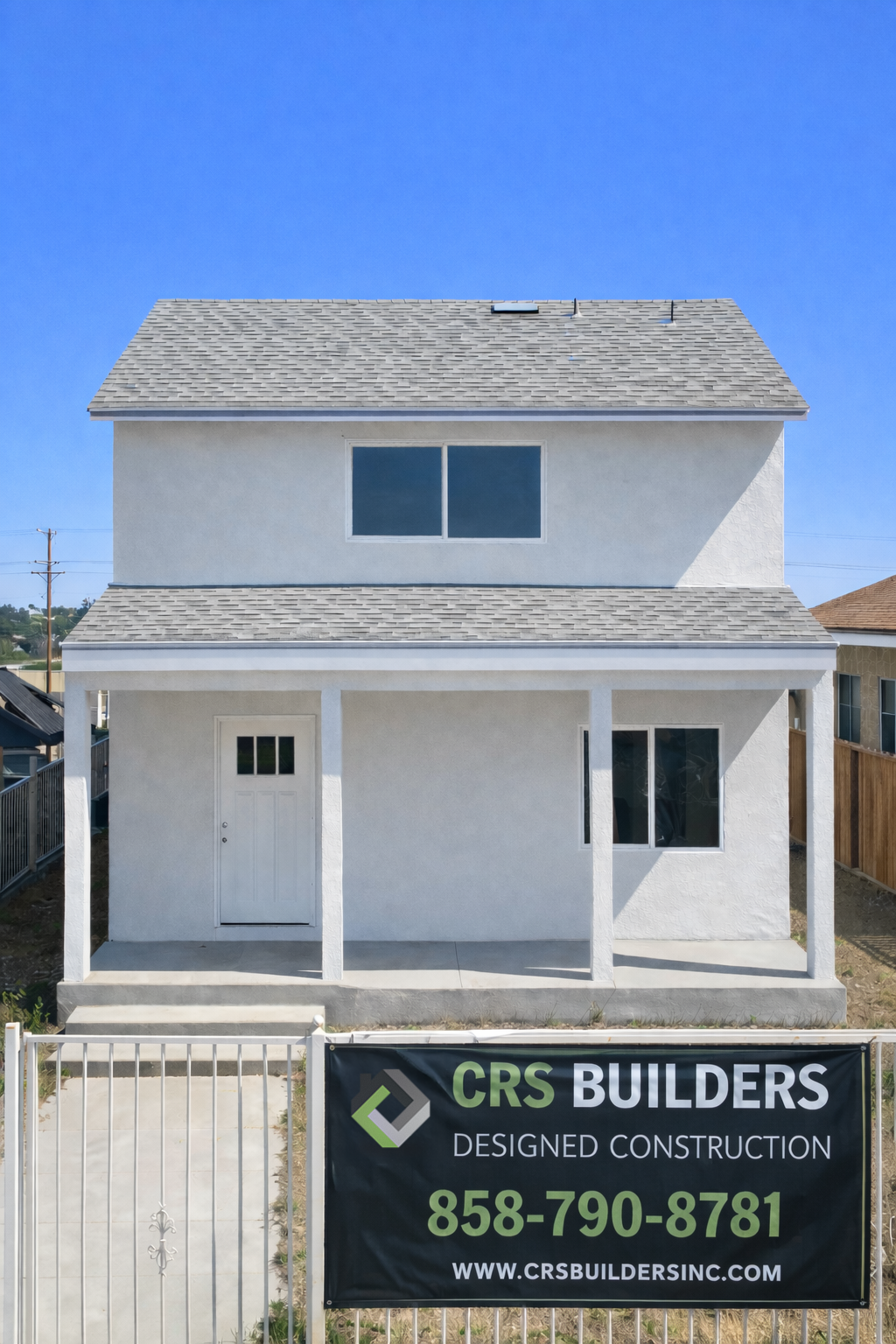 2-Story Detached ADU Franklin Street San Diego CRS Builders